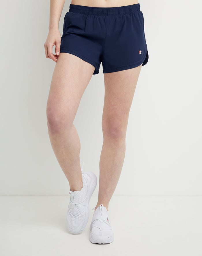 Pantalones Cortos Champion Mujer - Varsity 3.5 Inseam ( Azul Marino ) 4012856-UT